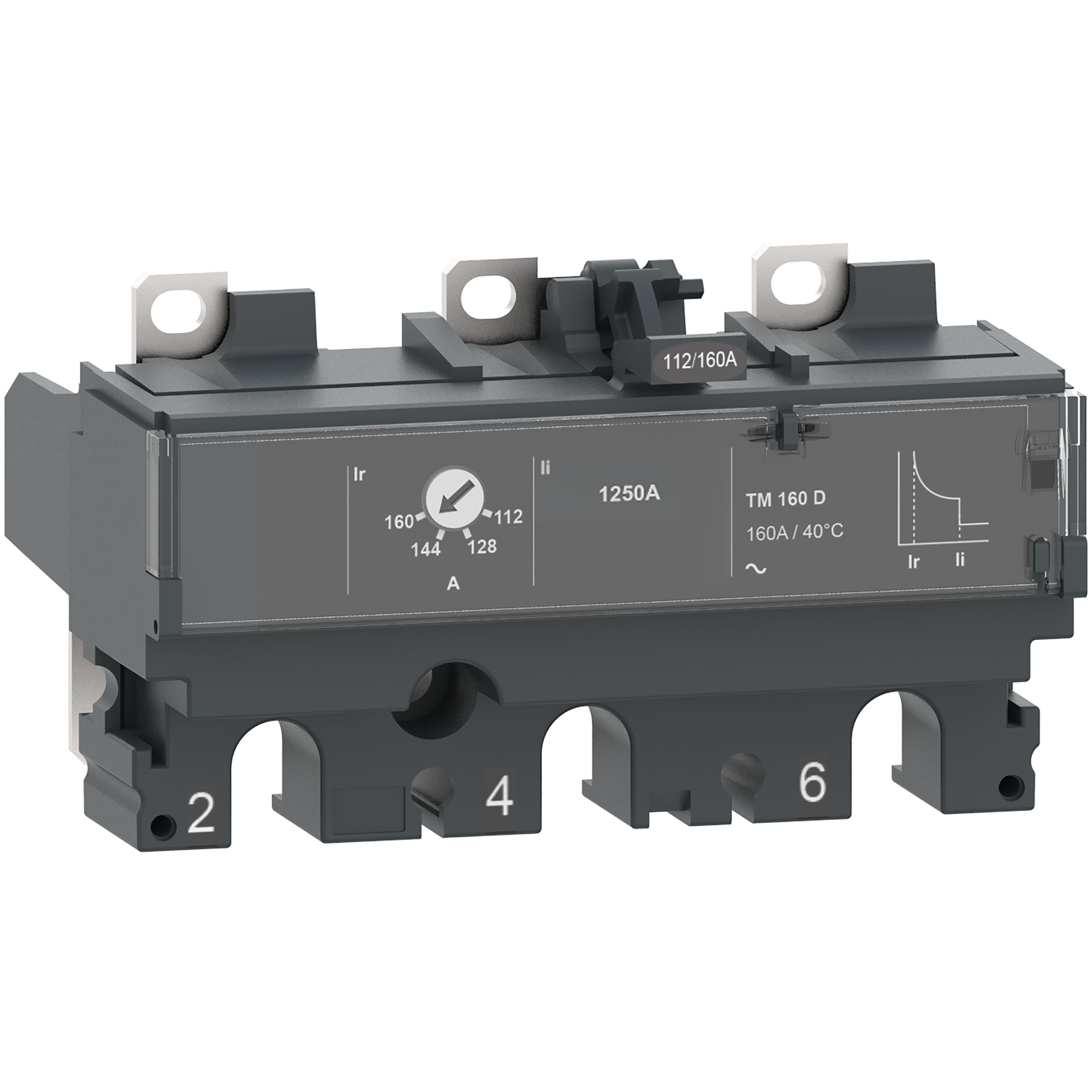 UNIDAD CONTROL TM-D 3F 3R 100A 690VAC NSX100-250 C103TM100 (REEMPLAZA LV429030)