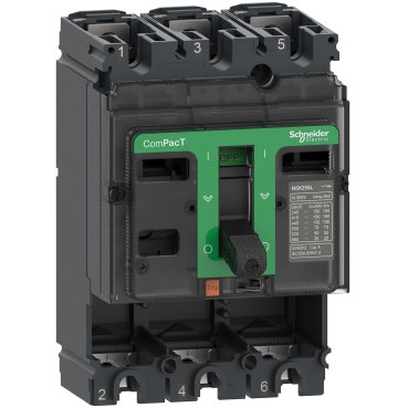 UNIDAD CORTE SIN UNIDAD DE CONTROL P/INT CAJA MOLD 3P 70KA 250A NSX250H C25H3 (REEMPLAZA LV431404)