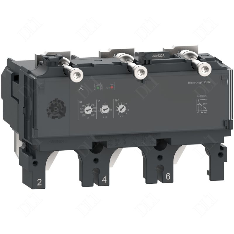 UNIDAD CONTROL LSOL 3F 250-500A MICROLOGIC 5.3 690VAC NSX630 C6332M500