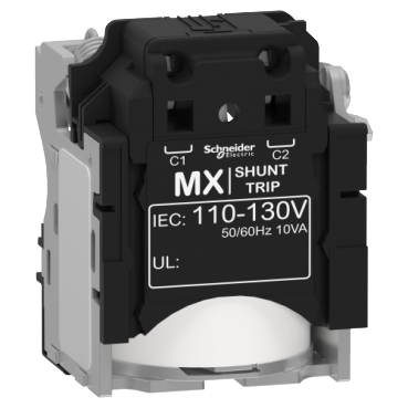 BOBINA APERTURA 110-130VAC P/INT CAJA MOLD MX LV429386