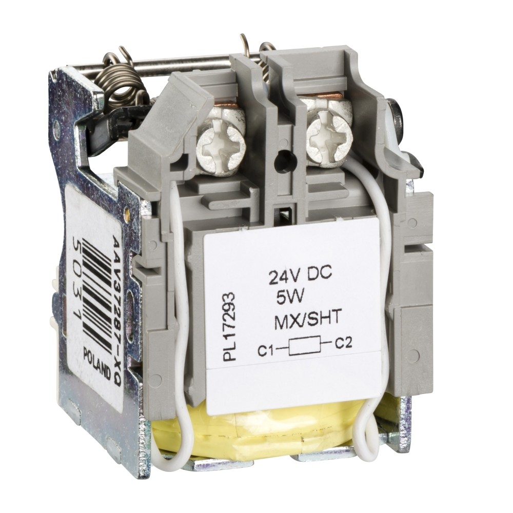BOBINA DE DISPARO REMOTO MX P/NSX100N/630 POWERPACT 24 VDC LV429390