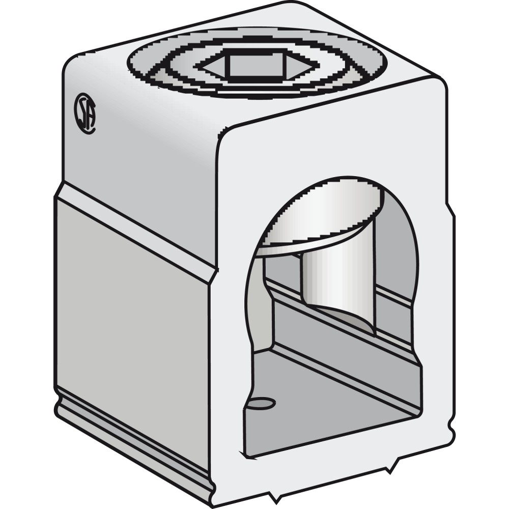 JUEGO DE TERMINALES ALUMINIO P/INT CAJA MOLD POWERPACT D C/3 UNID AL250JD