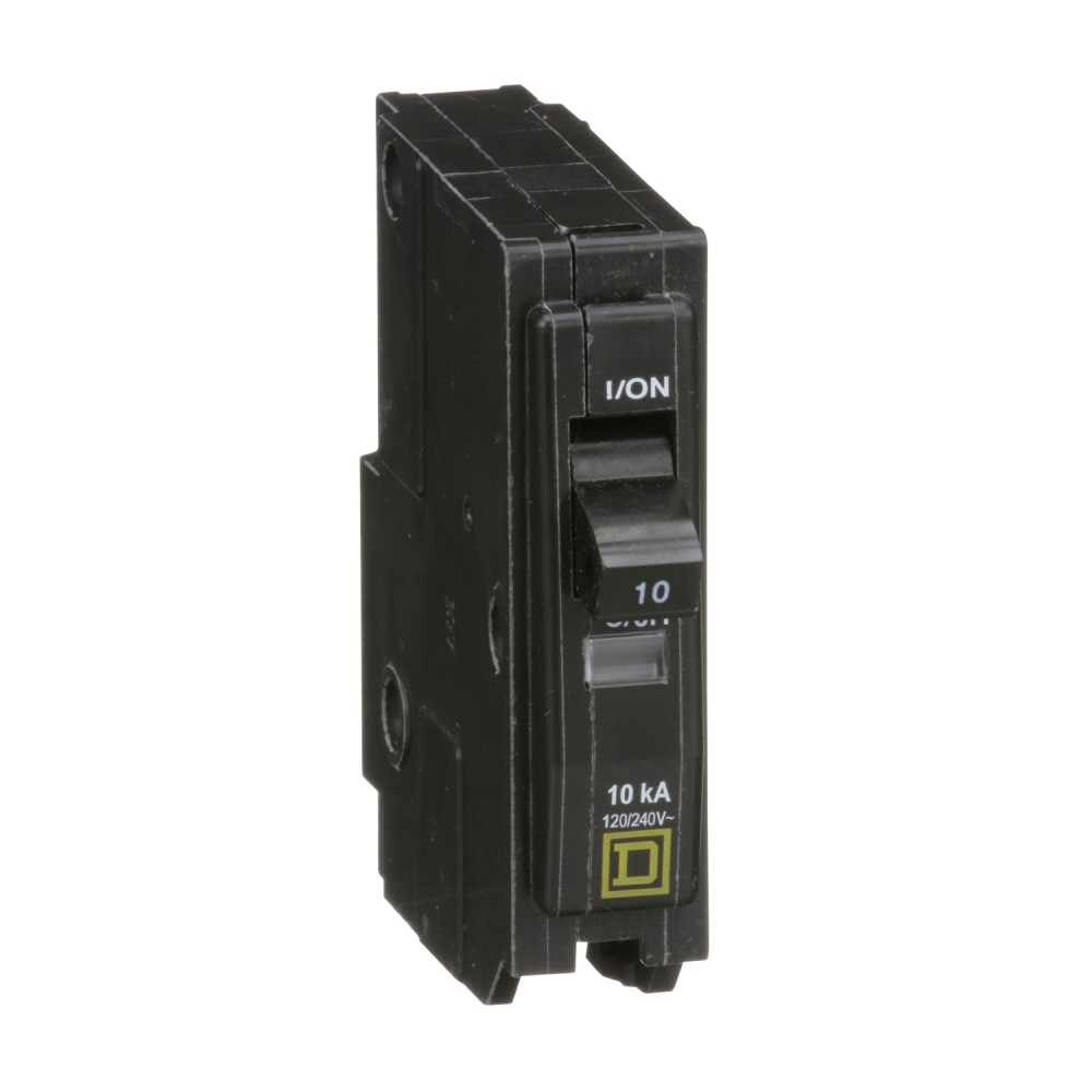 INT TERMOMAGNETICO MINIATURA ENCHUFABLE 1 X 10 A SQUARE D 10 KA QO110