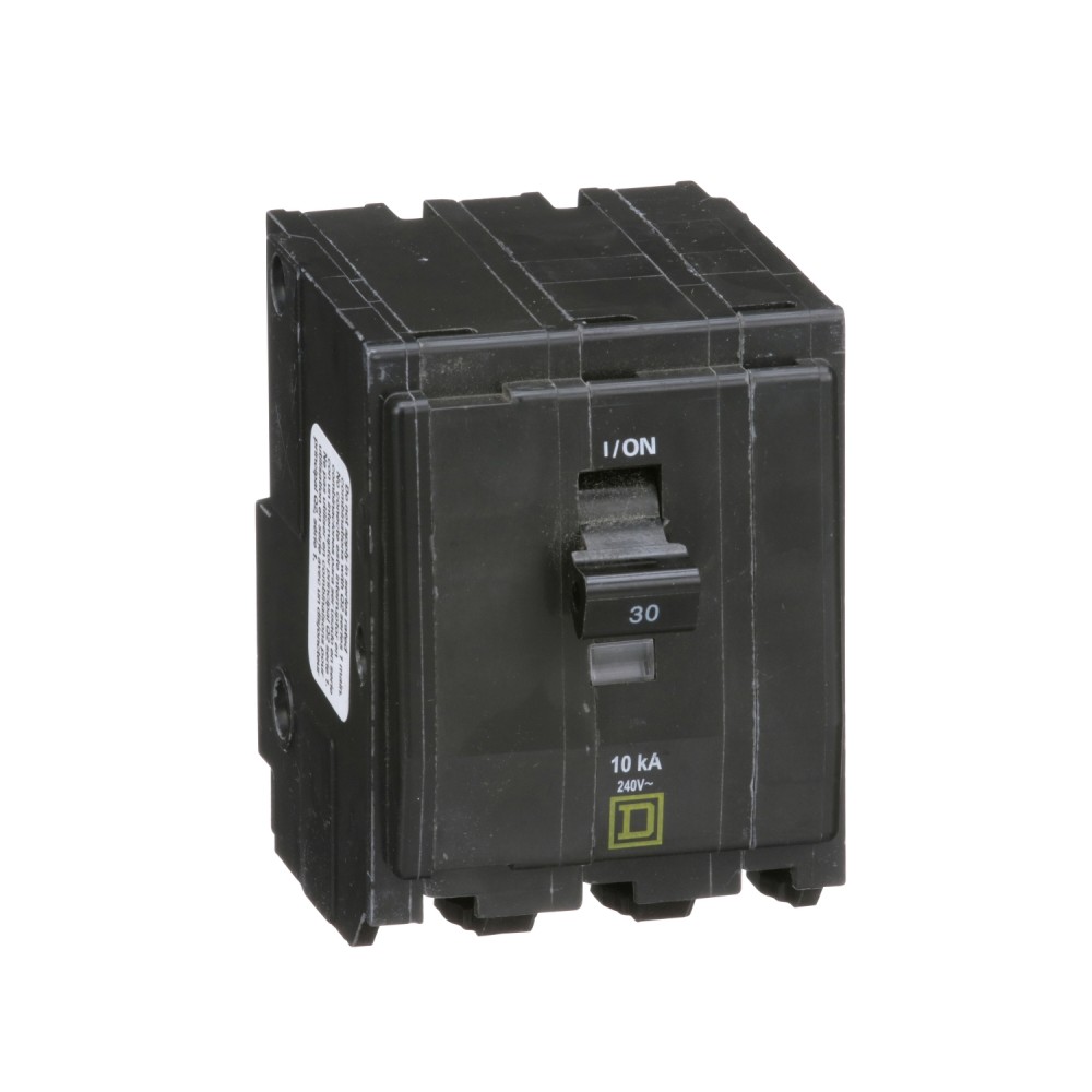 INT. TERMOMAGNETICO ENCHUFABLE DE 3 X 30 AMP. QO330 SQUARE'D