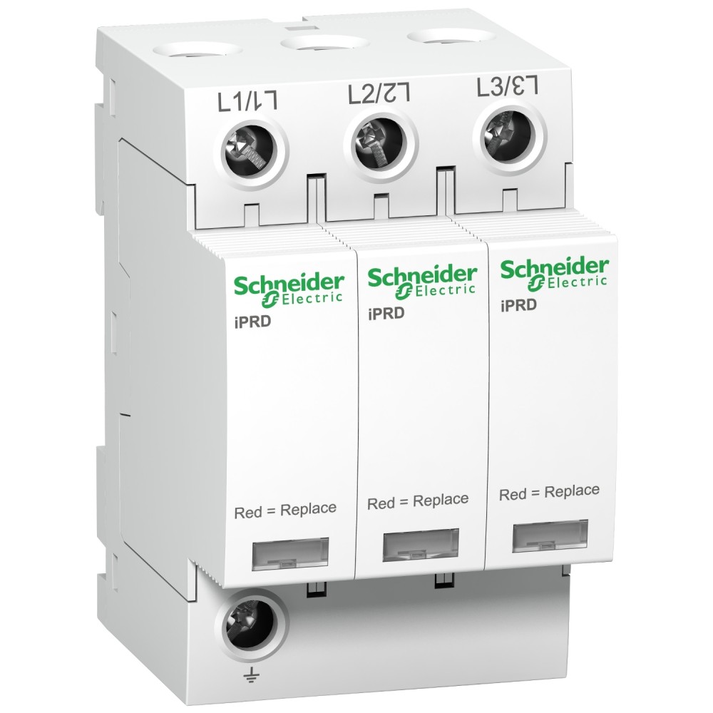 LIMITADOR SOBRETENSION 3P 460VAC 50KA C/CARTUCHO ENCHUFABLE IPRD A9L40321