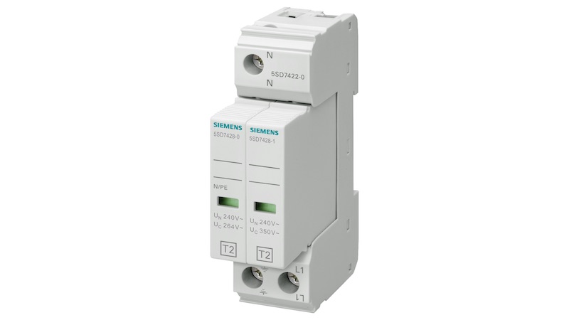LIMITADOR SOBRETENSION 2P 350VAC 40KA 5SD74220