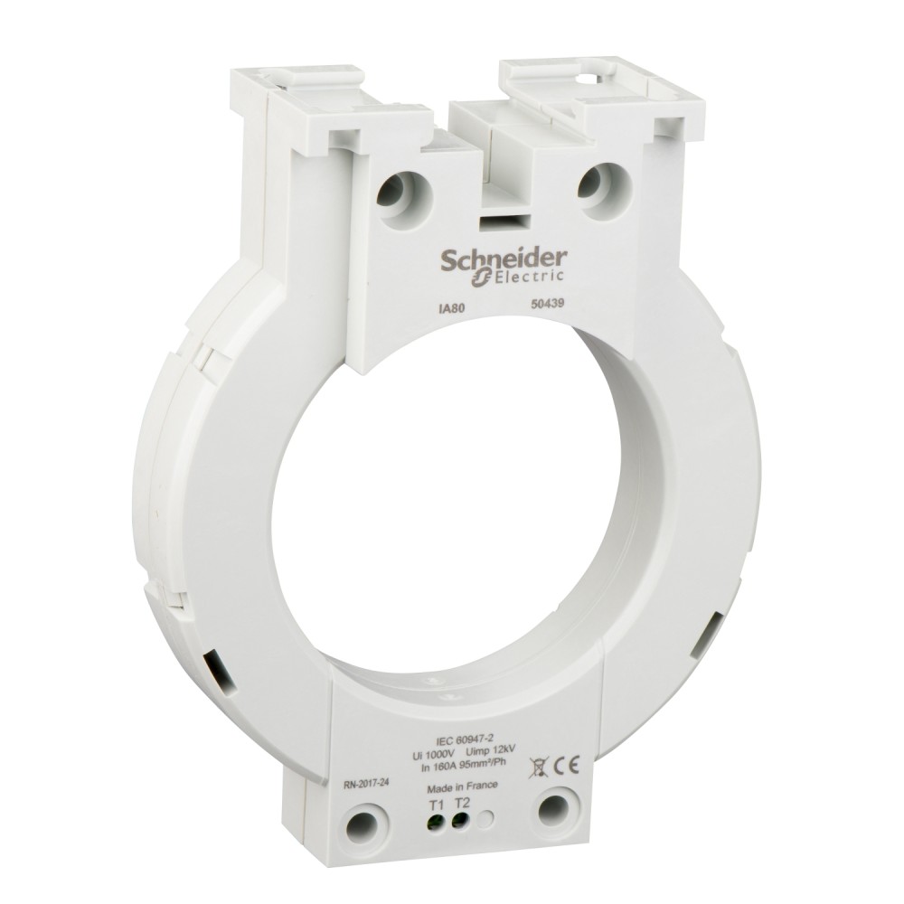 TRANSFORMADOR CORRIENTE NUCLEO CERRADO 160A 88MM VIGIREX IA80 50439