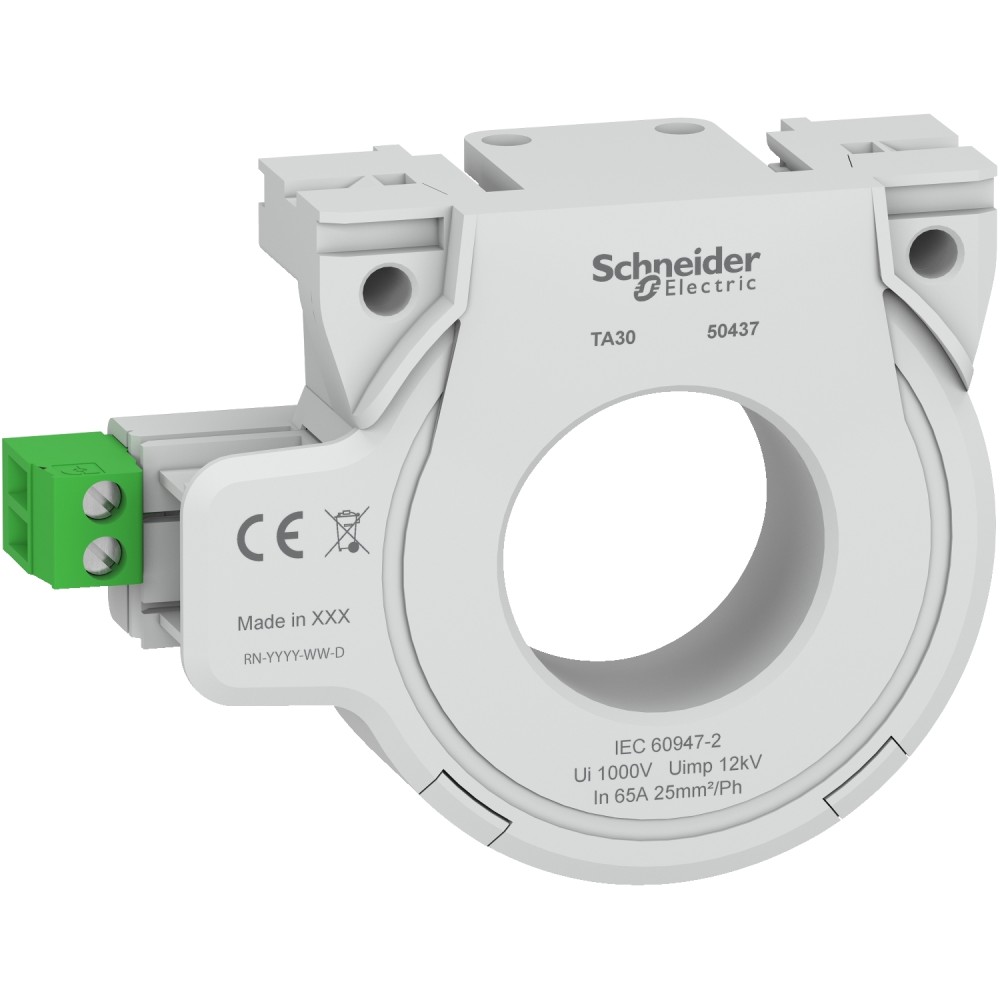 TRANSFORMADOR CORRIENTE TOROIDE CERRADO DIFERENCIAL 65A VIGIPACT 50437