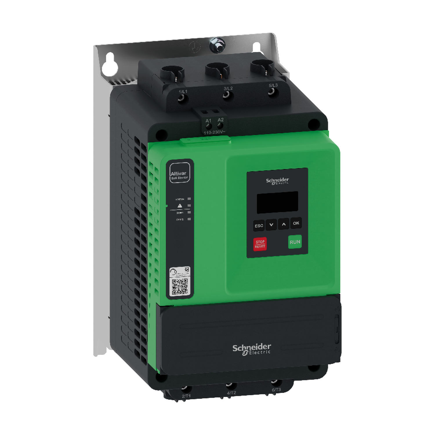 ARRANCADOR ELECTRONICO SUAVE 88A 25/75HP 208/600V CONTROL DE 110-230VAC ATS430D88S6