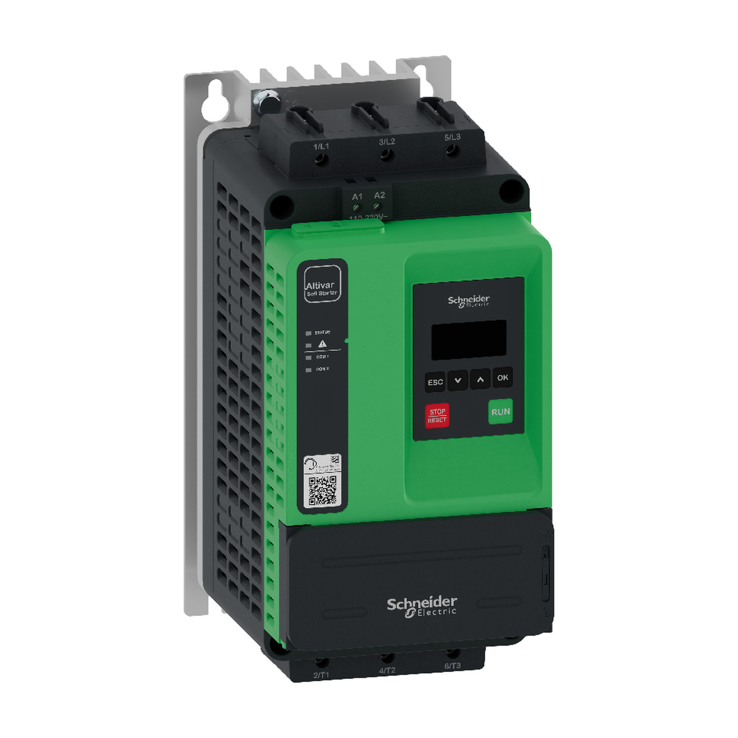 ARRANCADOR ELECTRONICO SUAVE 47A 15/40HP 208/600V CONTROL DE 110-230VAC ATS430D47S6