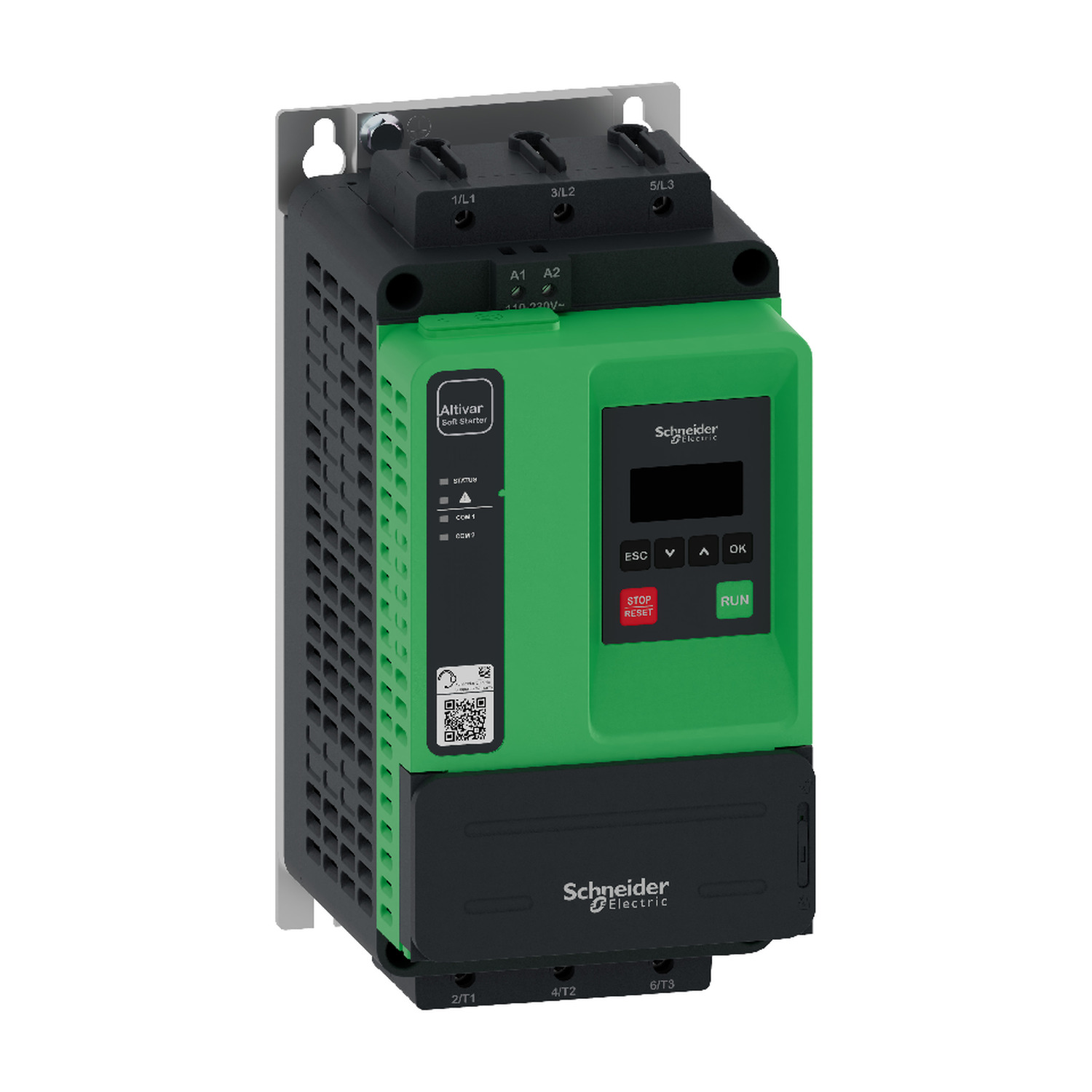 ARRANCADOR ELECTRONICO SUAVE 32A 7.5/25HP 208/600V CONTROL DE 110-230VAC ATS430D32S6