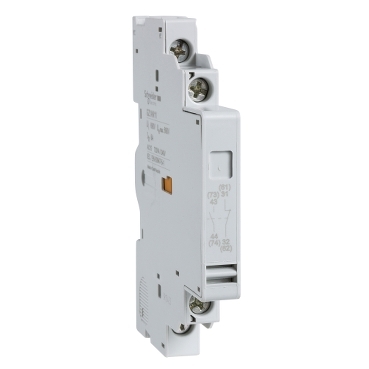 BLOCK CONTACTO AUXILIAR LATERAL 1NA+1NC P/GUARDAMOTOR EASYPACT TVS GZ1AN11