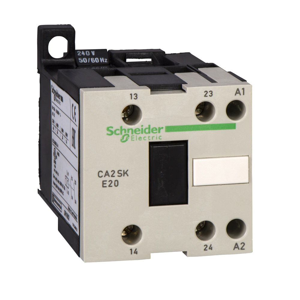 CONTACTOR AUXILIAR 10A 220VAC 2NA TESYS CA2SKE20M7