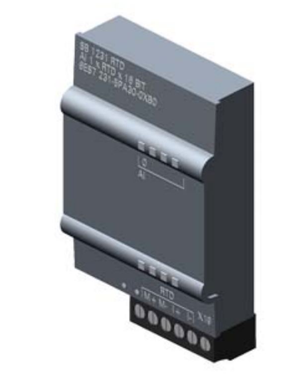 MODULO PLC SIMATIC S7-1200 1E ANALOG 24VDC SB 1231 AI 1X16 BIT RTD 6ES72315PA300XB0