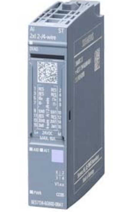 MODULO ENTRADAS ANALOG AI 2XI 2-/4-WIRE 24VDC BU TIPO A0, A1 SIMATIC ET200SP 6ES71346GB000BA1