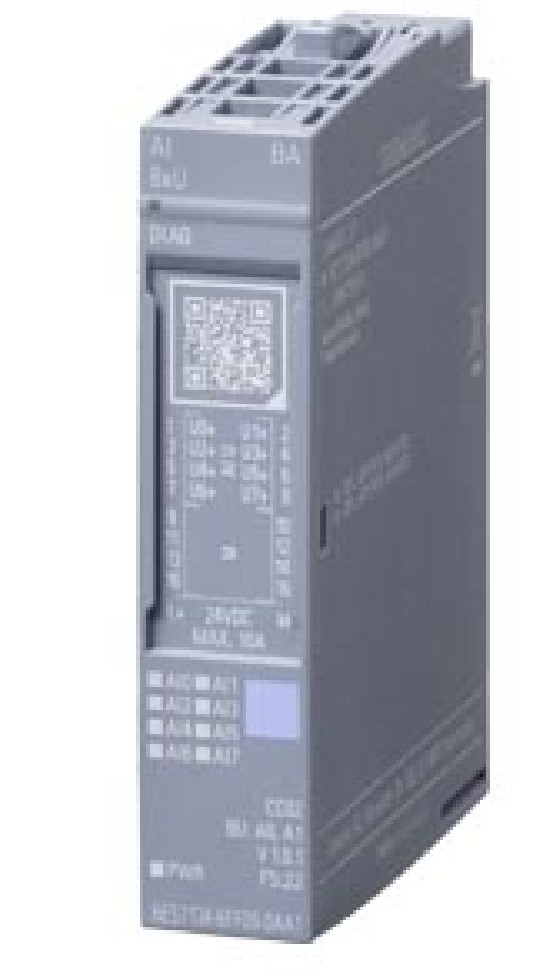 MODULO ENTRADAS ANALOG AI 8XU BA 24VDC BU TIPO A0, A1 SIMATIC ET200SP 6ES71346FF000AA1