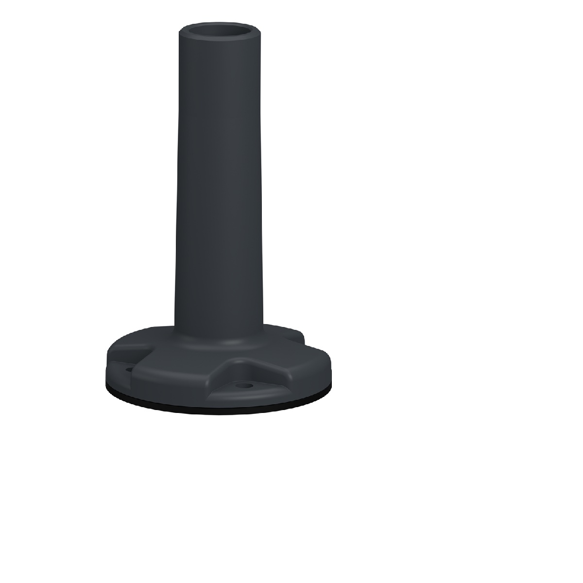 TUBO C/BASE PLAST NEGRO 110mm P/FIJACION DE BALISA XV4/XV6/XVB7 XVZ02