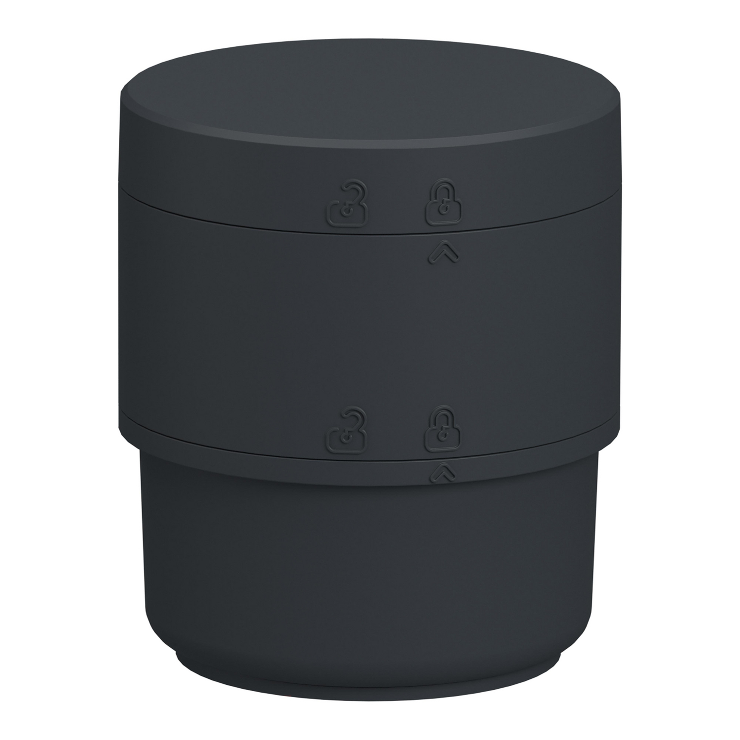 BASE CON TAPA NEGRO 70MM P/BALIZA 24VAC/DC HARMONY XVB7C21B