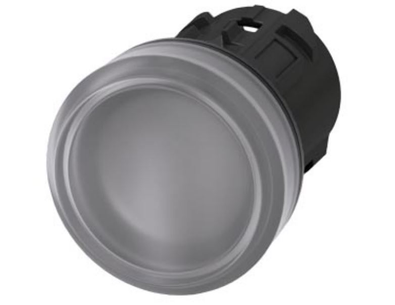 PULSADOR LUMIN. RASANTE PLAST TRANSPARENTE 22MM SIRIUS 3SU10016AA700AA0