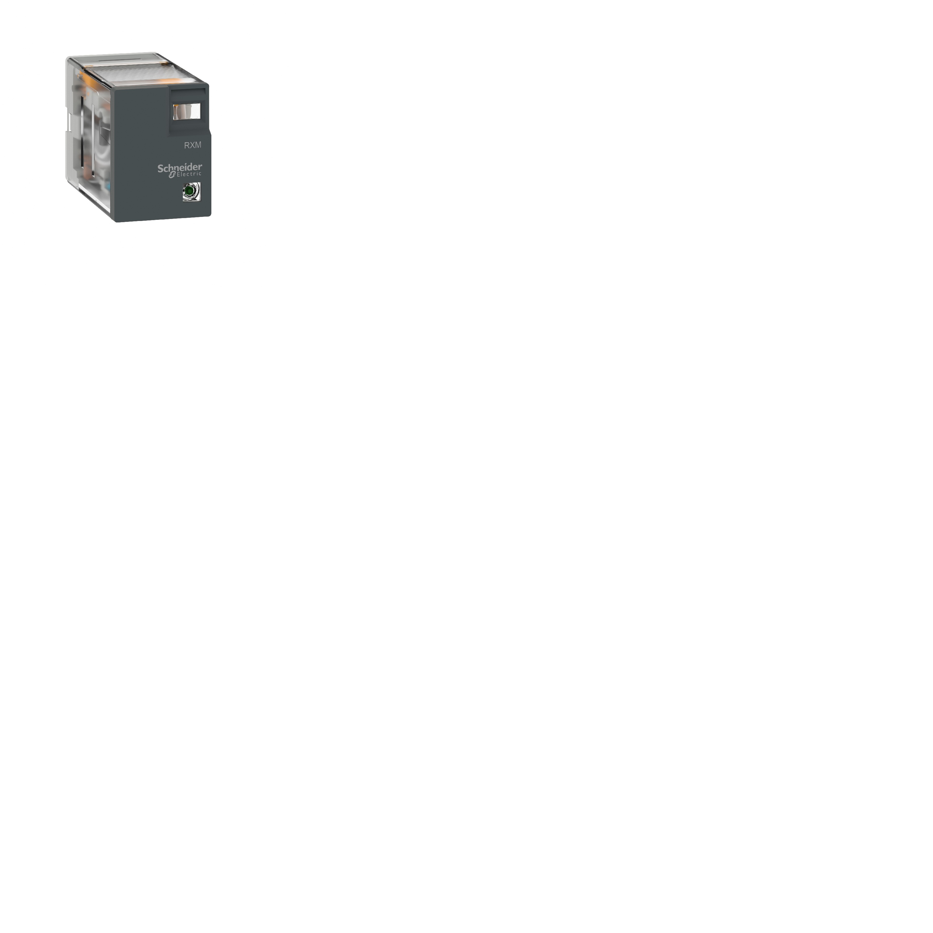 RELE MINIATURA ENCHUFABLE 14 PINES 24VAC/DC 3A 4NANC RXM4LB2BD