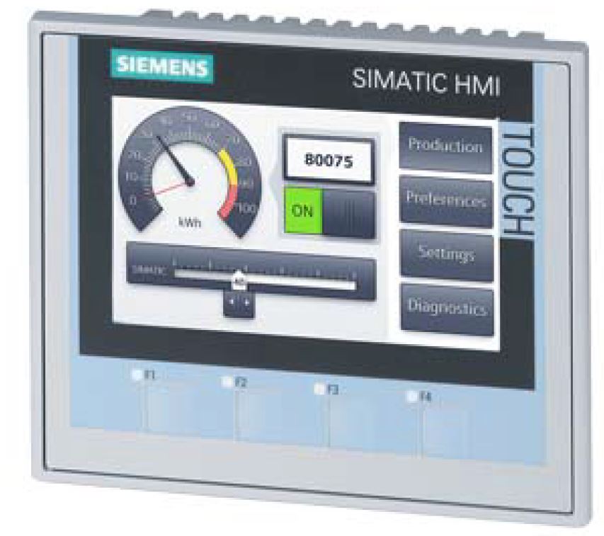 PANTALLA HMI TACTIL/TECLADO LCD TFT 4" MPI/PROFIBUS SIMATIC KTP400 6AV21242DC010AX0