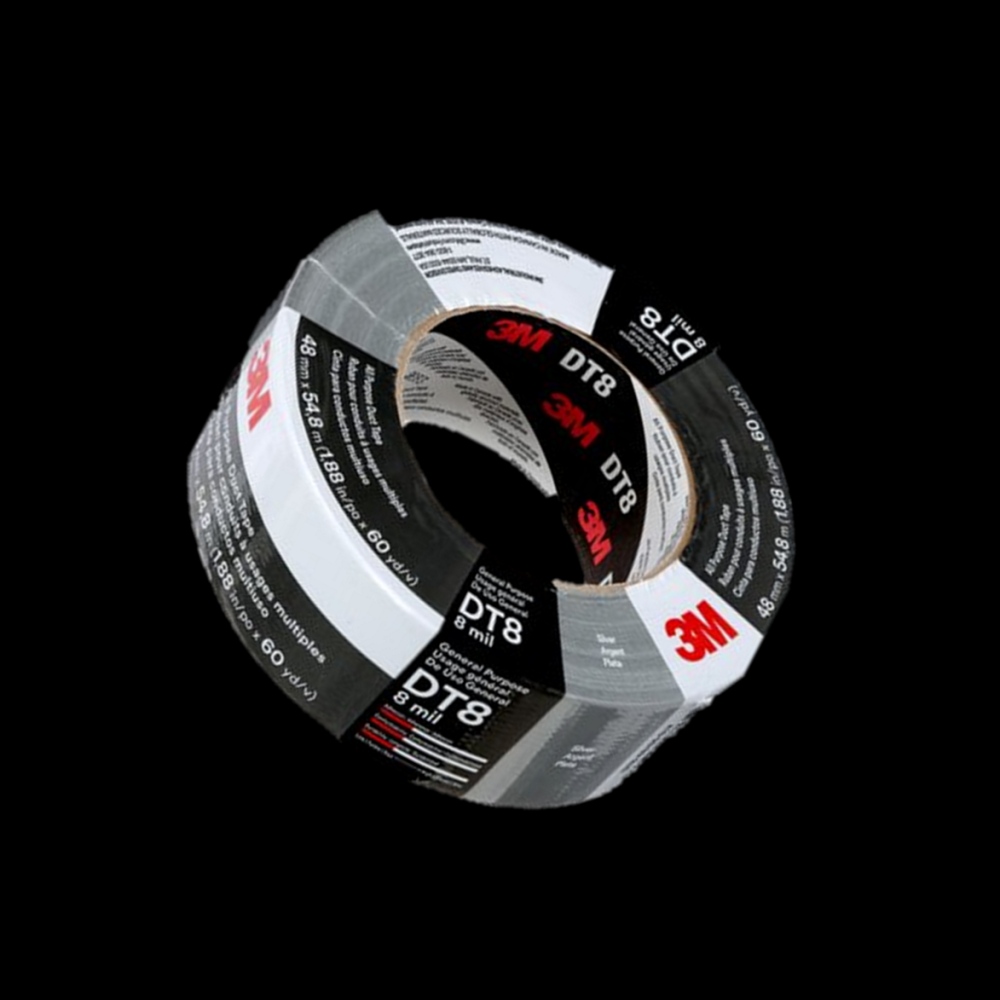 CINTA ADHESIVA MULTIUSO DT8 PLATA 48X 54.8M UU009300292