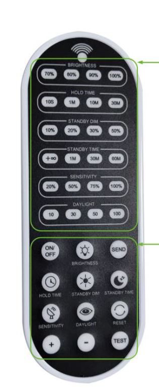 CONTROL REMOTO P/LUMINARIA HIGHBAY PFM G4