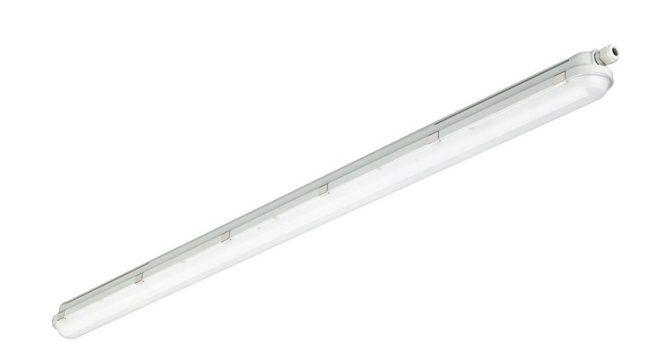 LUMINARIA HERMETICA LED 43W 220-240V 6500K IP65 L1500MM 6000LM WATERPROOF WT120C