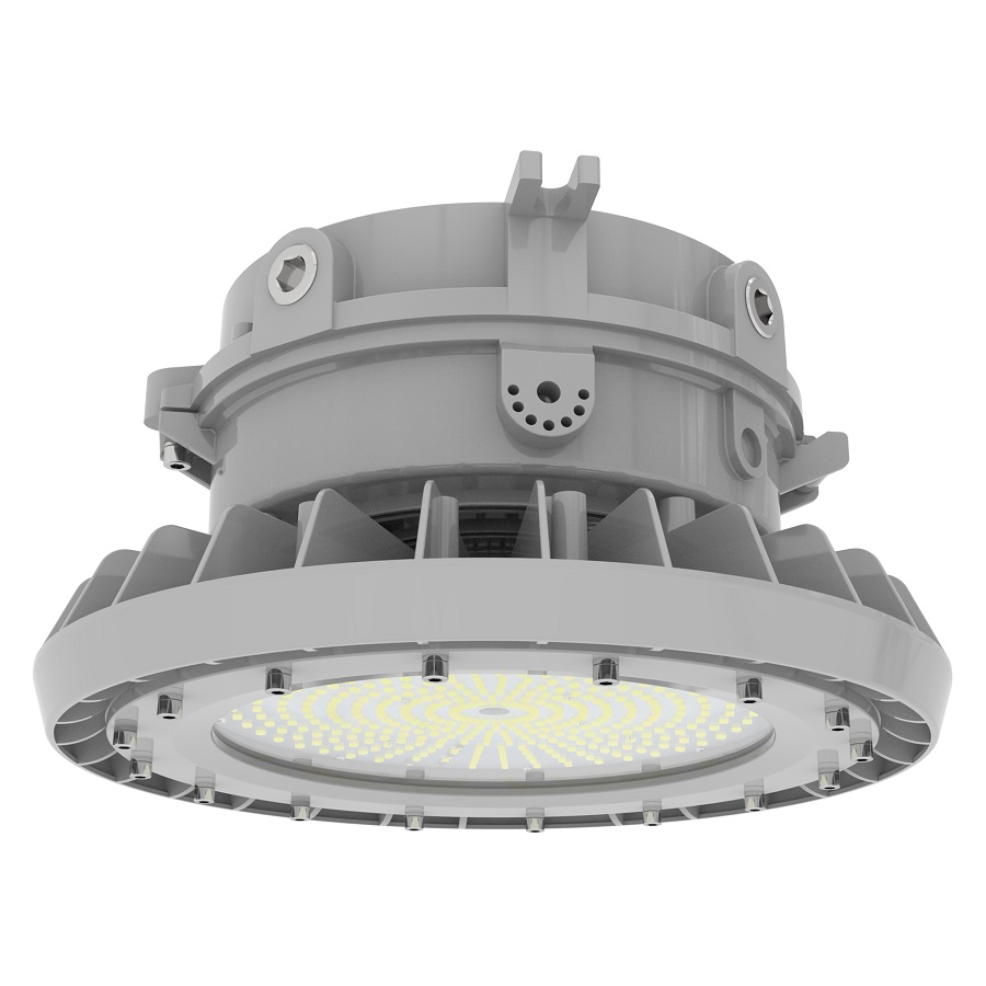 LUMINARIA LED HIGH BAY 200W 100-277V 5000K IP66 GRIS 30000LM HAZARDOUS