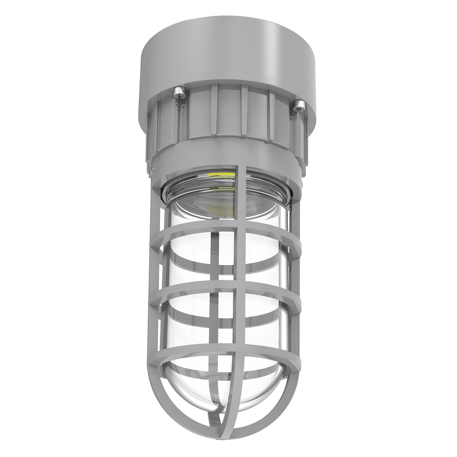 LUMINARIA LED FANAL 27W 100-277V 5000K IP66 GRIS 3000LM HAZARDOUS