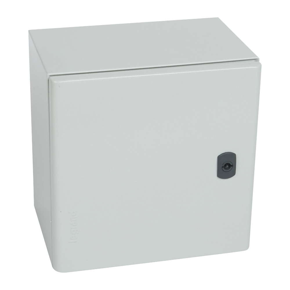 TABLERO MURAL METALICO GRIS IP66 300X 300X 200MM ATLANTIC C/PLACA 036955