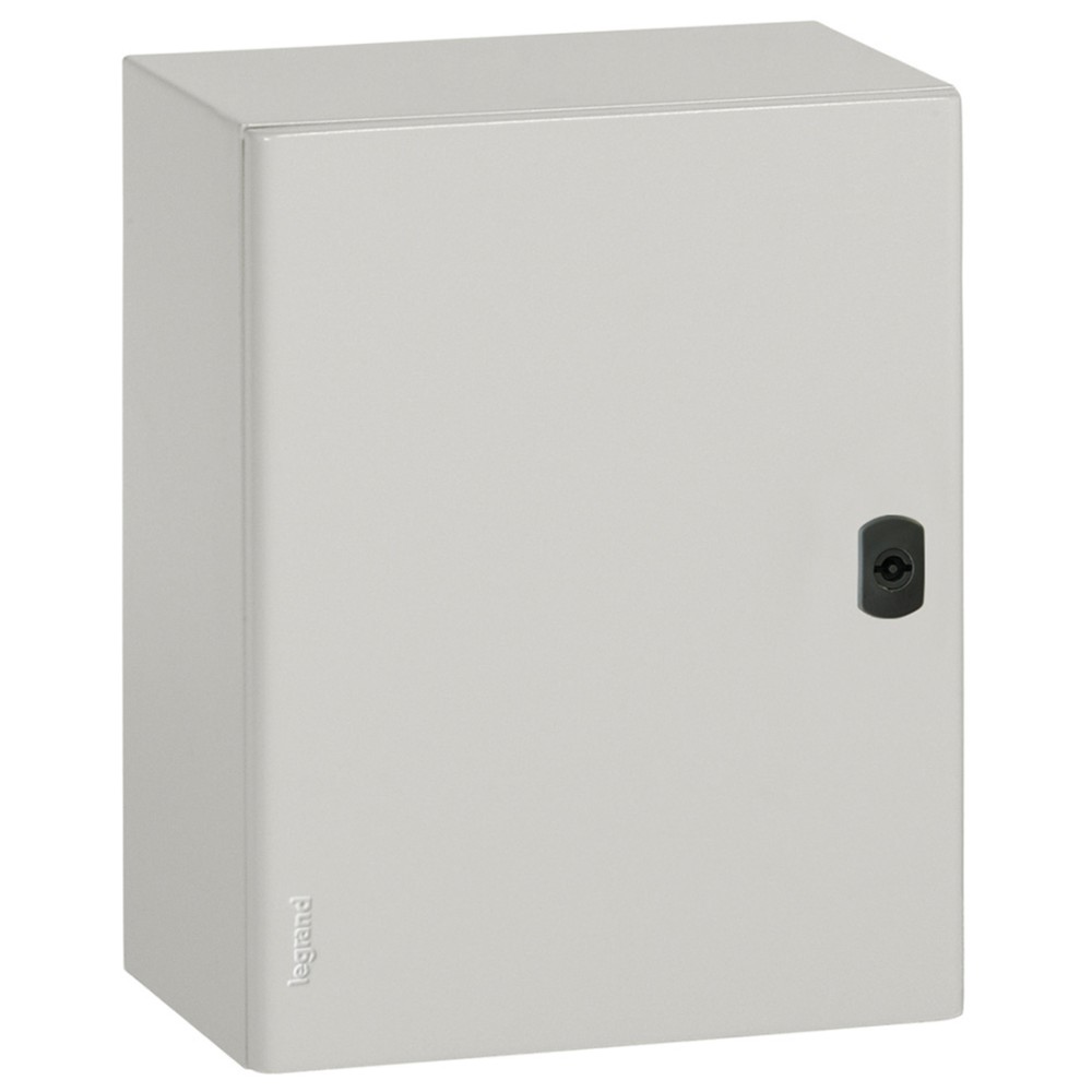TABLERO MURAL METALICO GRIS IP66 800X 600X 300MM C/PLACA ATLANTIC 036937