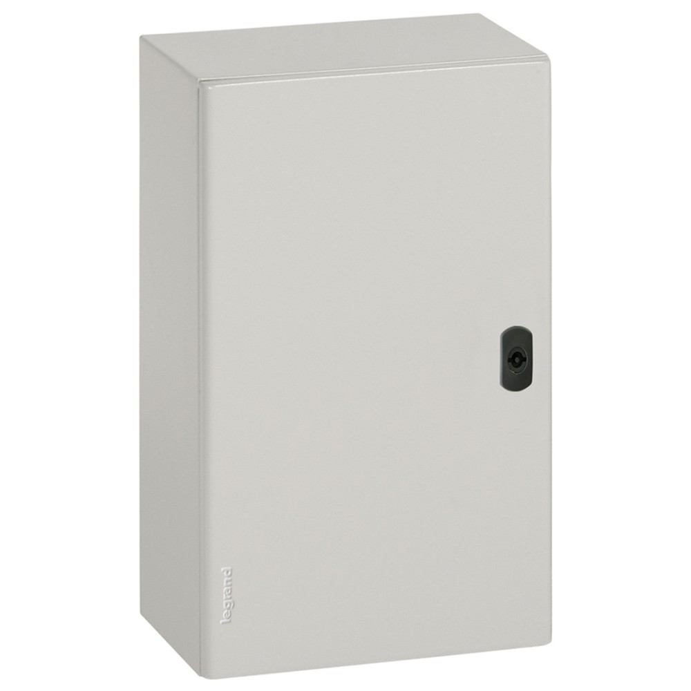 TABLERO MURAL METALICO GRIS IP66 1000X 600X 300MM ATLANTIC C/PLACA 036938
