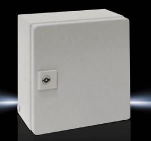 TABLERO MURAL CHAPA DE ACERO GRIS IP66/NEMA 4 200X 200X 120MM C/PLACA E-BOX EB 1549500