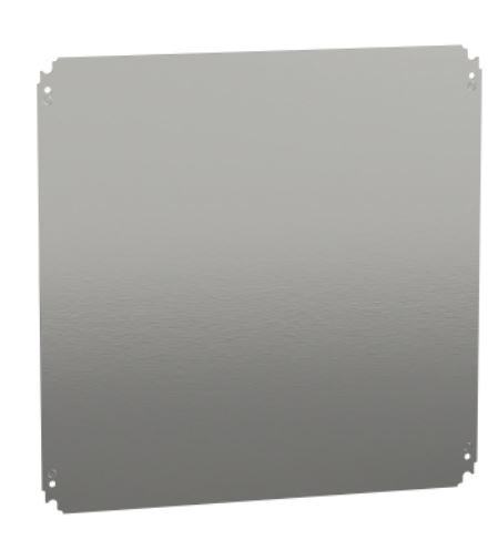 PLACA MONTAJE ACERO GALV LISA 600X 600MM P/TABLERO SPACIAL NSYMM66