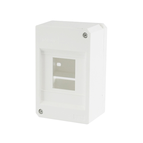 TABLERO ADOSABLE RESINA 4 POLOS IP40 90X 160X 74MM BTDIN E115/4D
