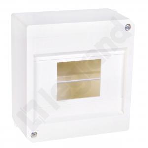 TABLERO ADOSABLE RESINA 6 POLOS IP40 128X 160X 74MM BTDIN E115/6D
