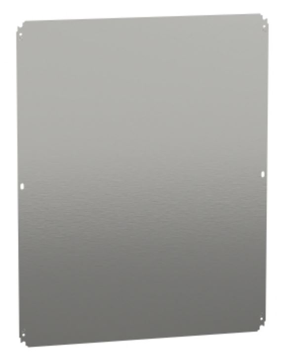 PLACA MONTAJE ACERO GALV LISA 1000X 800MM P/TABLERO SPACIAL NSYMM108