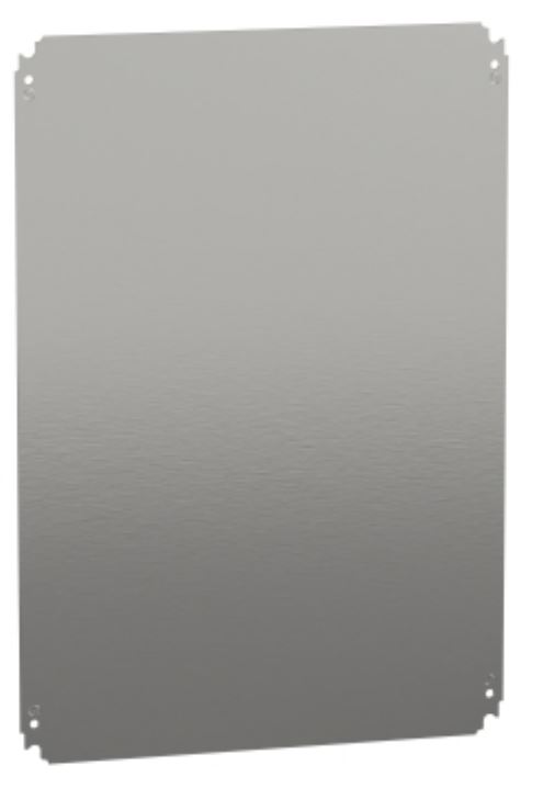 PLACA MONTAJE ACERO GALV LISA 700X 500MM P/TABLERO SPACIAL NSYMM75