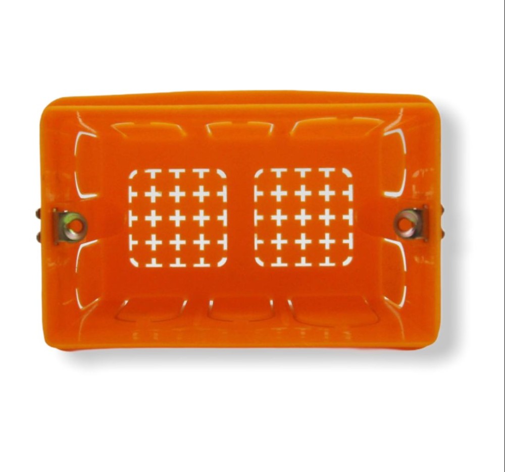CAJA EMPOTRAR RESINA 3 MOD 106X71X62MM P/PARED LIVINGLIGHT 503