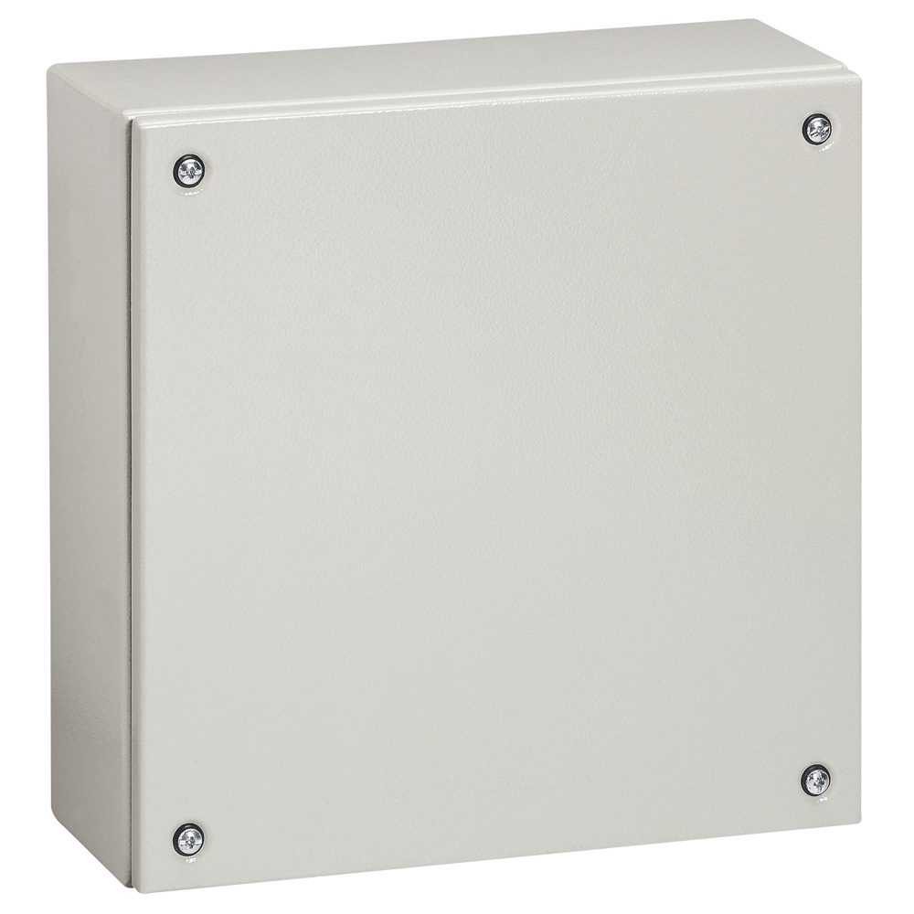 CAJA DE PASO METALICA 200X200X120MM (ALTOXANCHOXPROF) 35604