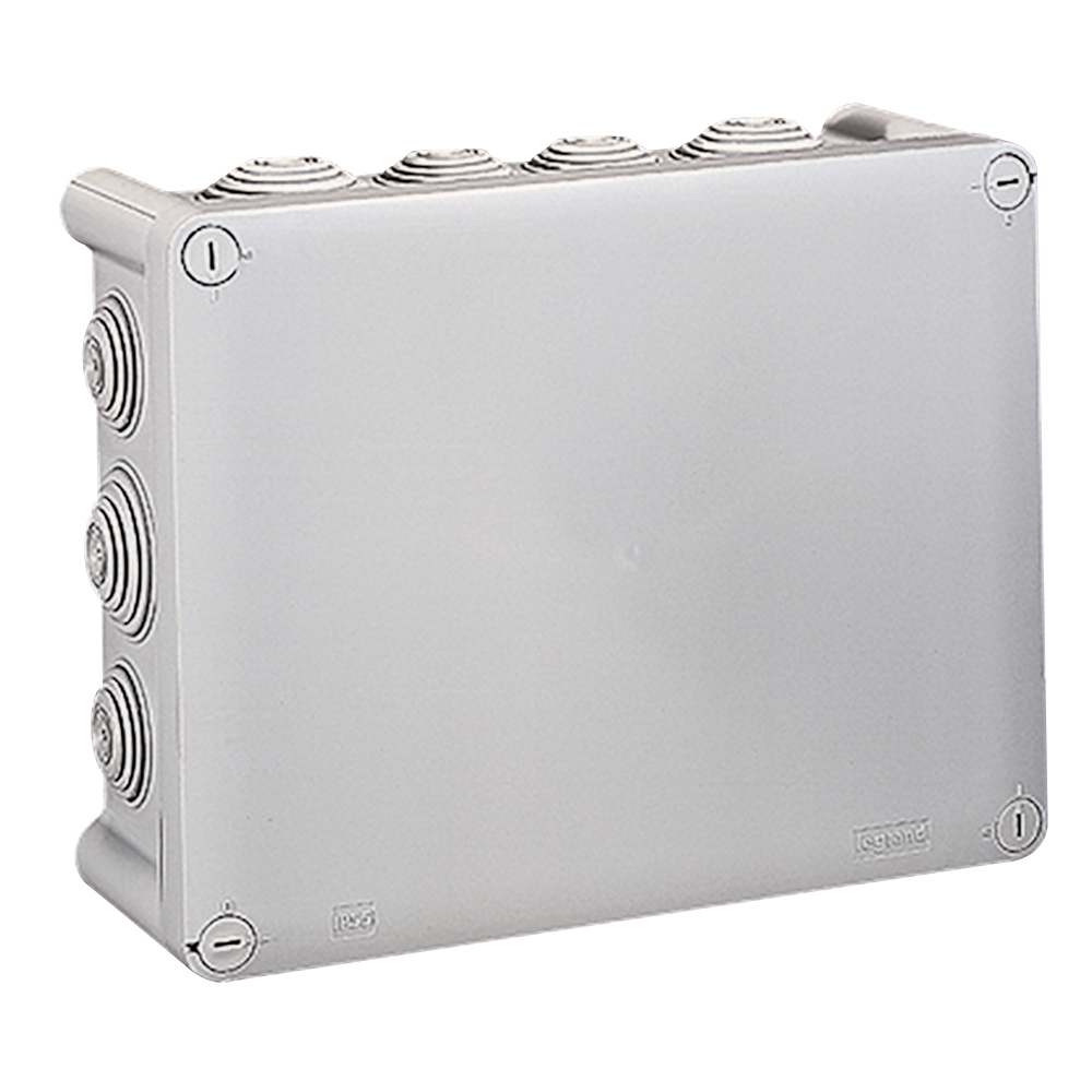 CAJA DERIVACION ADOS 220X170X86MM IP55 14 CONOS C/TAPA PLEXO 92062