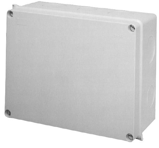 CAJA DERIVACION ADOS LIBRE HALOG CUAD 234X174X90MM IP55 S/CONOS SLB331