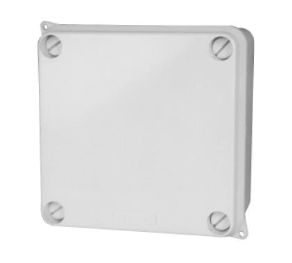 CAJA DERIVACION ADOS LIBRE HALOG CUAD 102X102X55MM IP55 S/CONOS SLB211