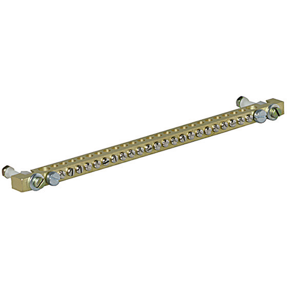 BARRA CONEXION NEUTRO/TIERRA P/TABLERO 54-72-96 MOD E109M