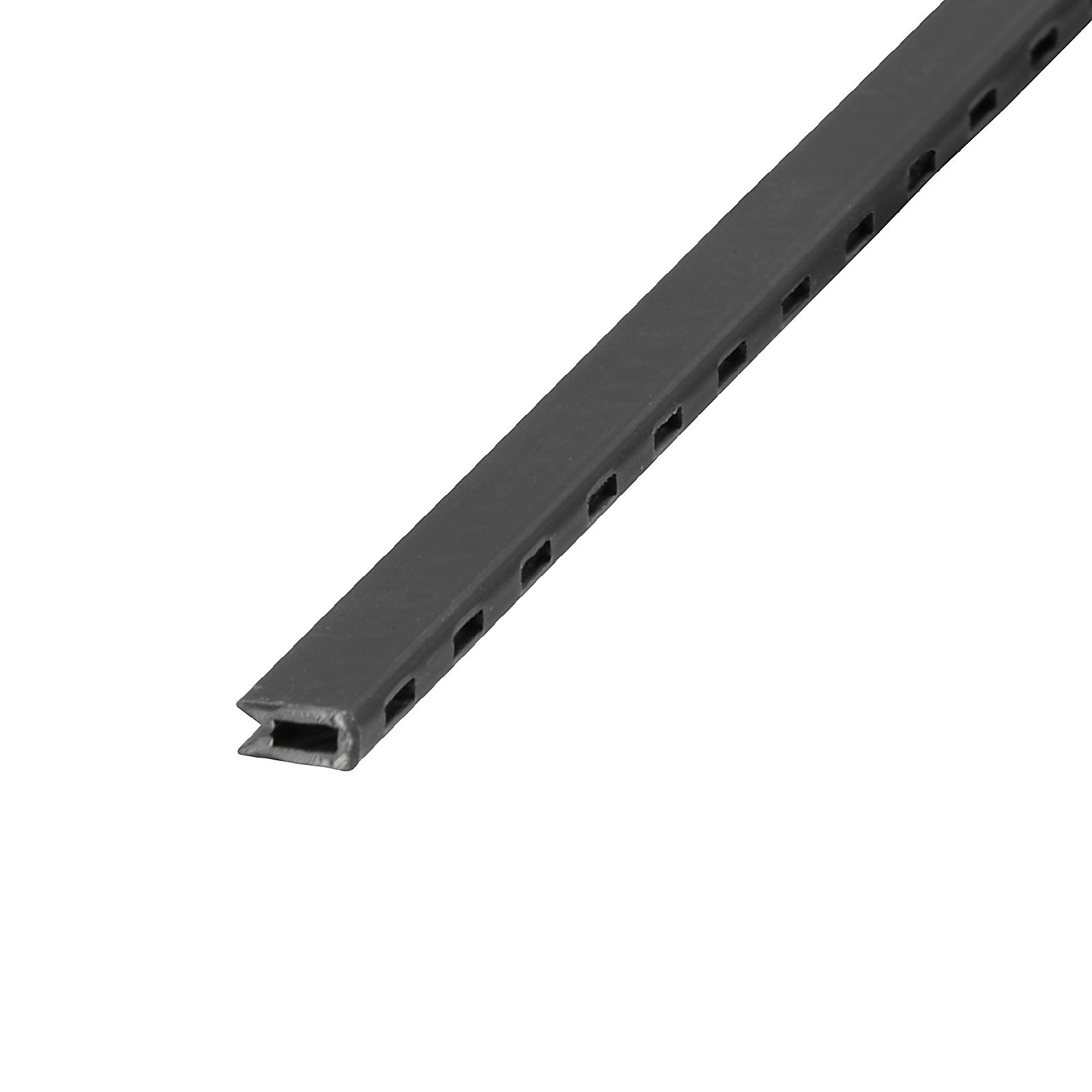 PERFIL SOPORTE PVC NEGRO P/FIJACION ISPFQB58SW
