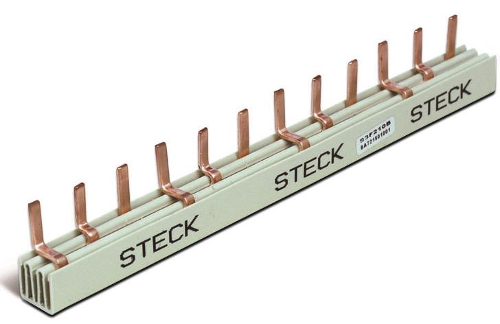 PEINE DISTRIBUCION TRIPOLAR 230-440V 80A 12P S3F210B