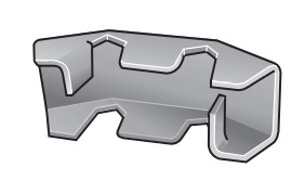 UNION CURVAS HOR DACROMET P/CANALETA FASLOCK XL CM558327