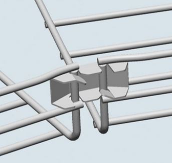 CLIP FASLOCK XL GALVANIZADO ELETROLITICO C/25UND CM558320