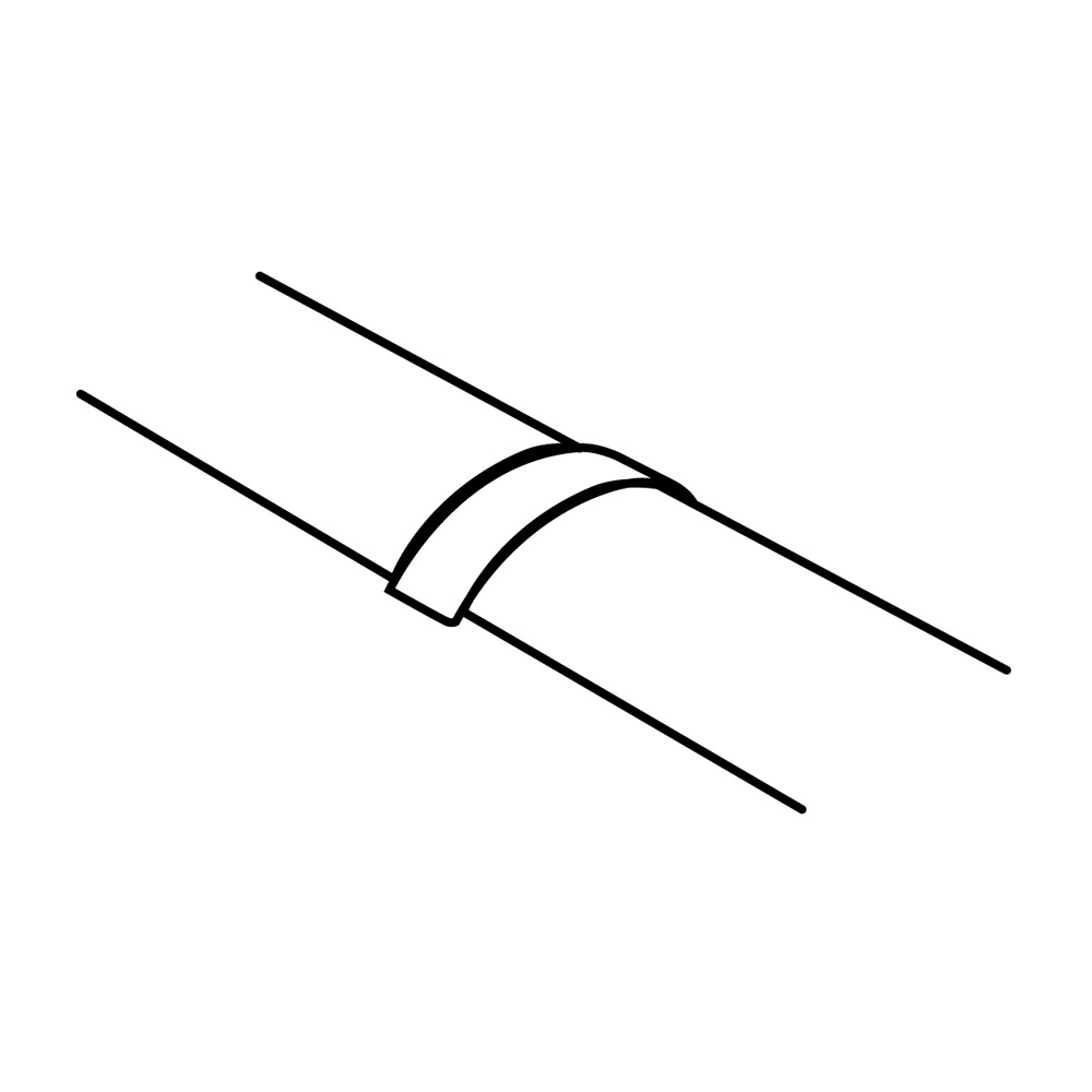 JUNTA TAPA GRIS 92X20MM P/CANALETA DE PISO DLPLUS 032803